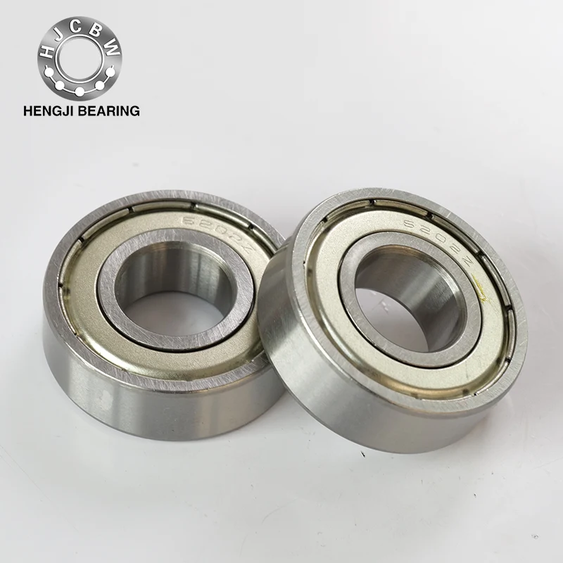 6202Z Deep Groove Ball Lejer med en Snap Ring Groove