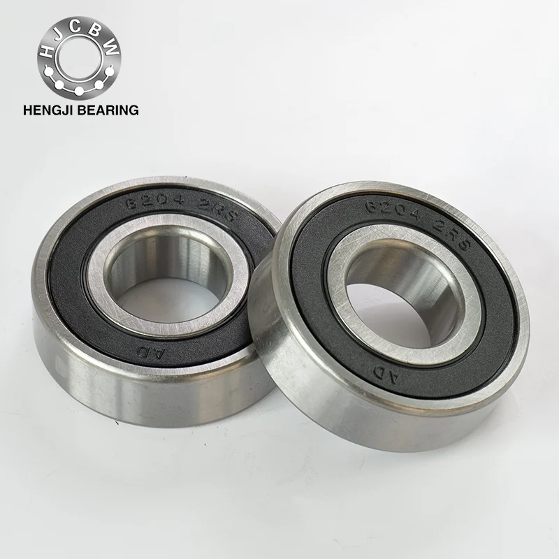 6204 2RS Enkelt række Deep Groove Ball Bearing